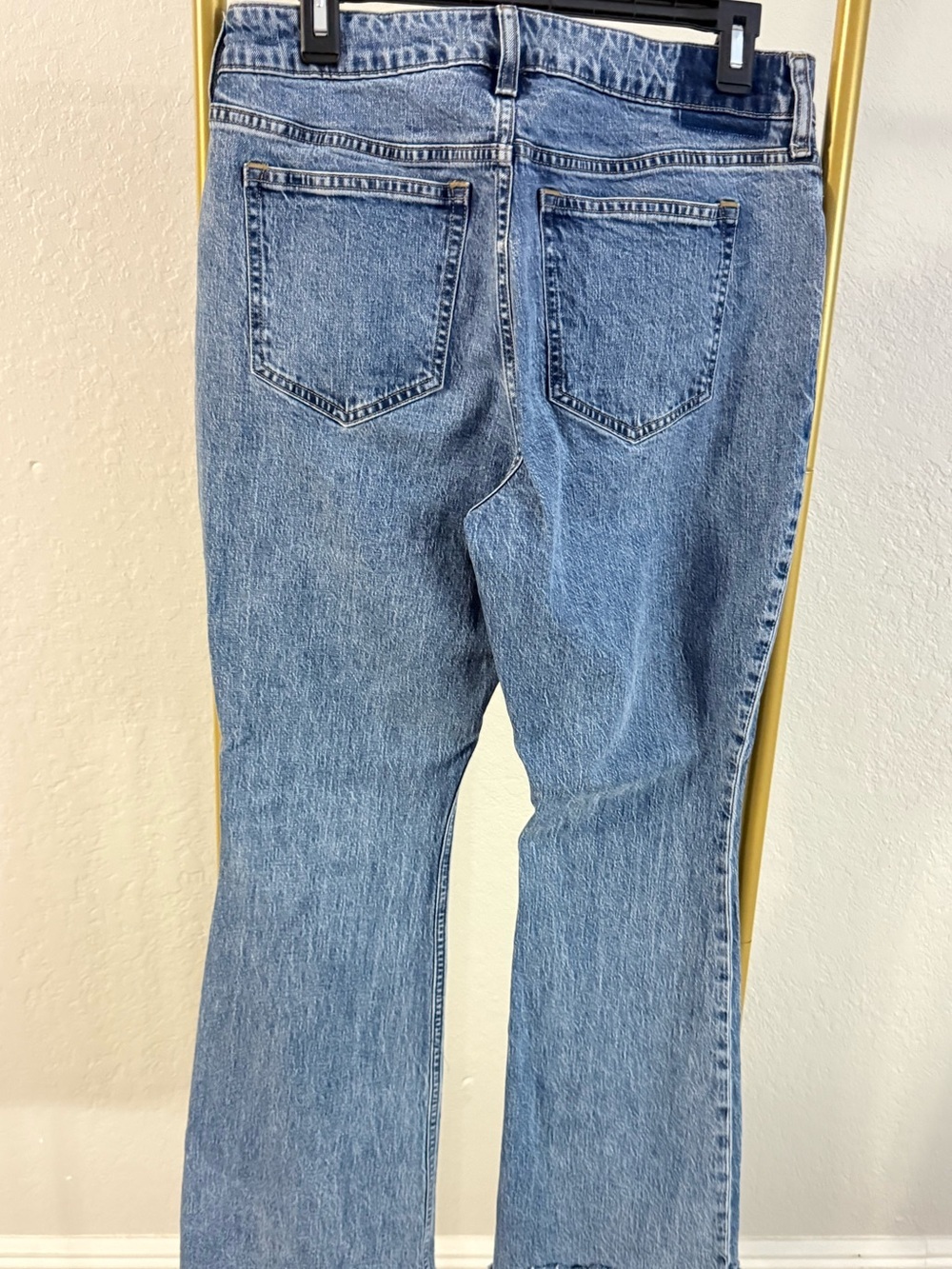 Abercrombie & Fitch Mid Rise Bootcut Jeans Size 29 Short CURVE LOVE - Picture 2 of 6